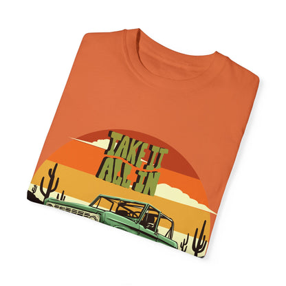 Take It All In Vintage T-Shirt | Adventure Lovers Graphic Tee