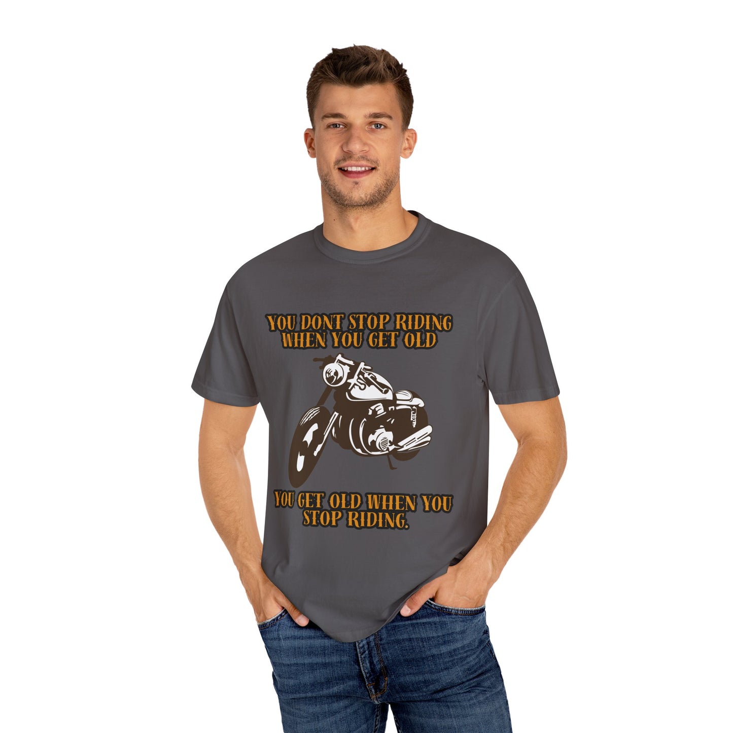 Vintage Motorcycle Quote Unisex T-Shirt for Riders