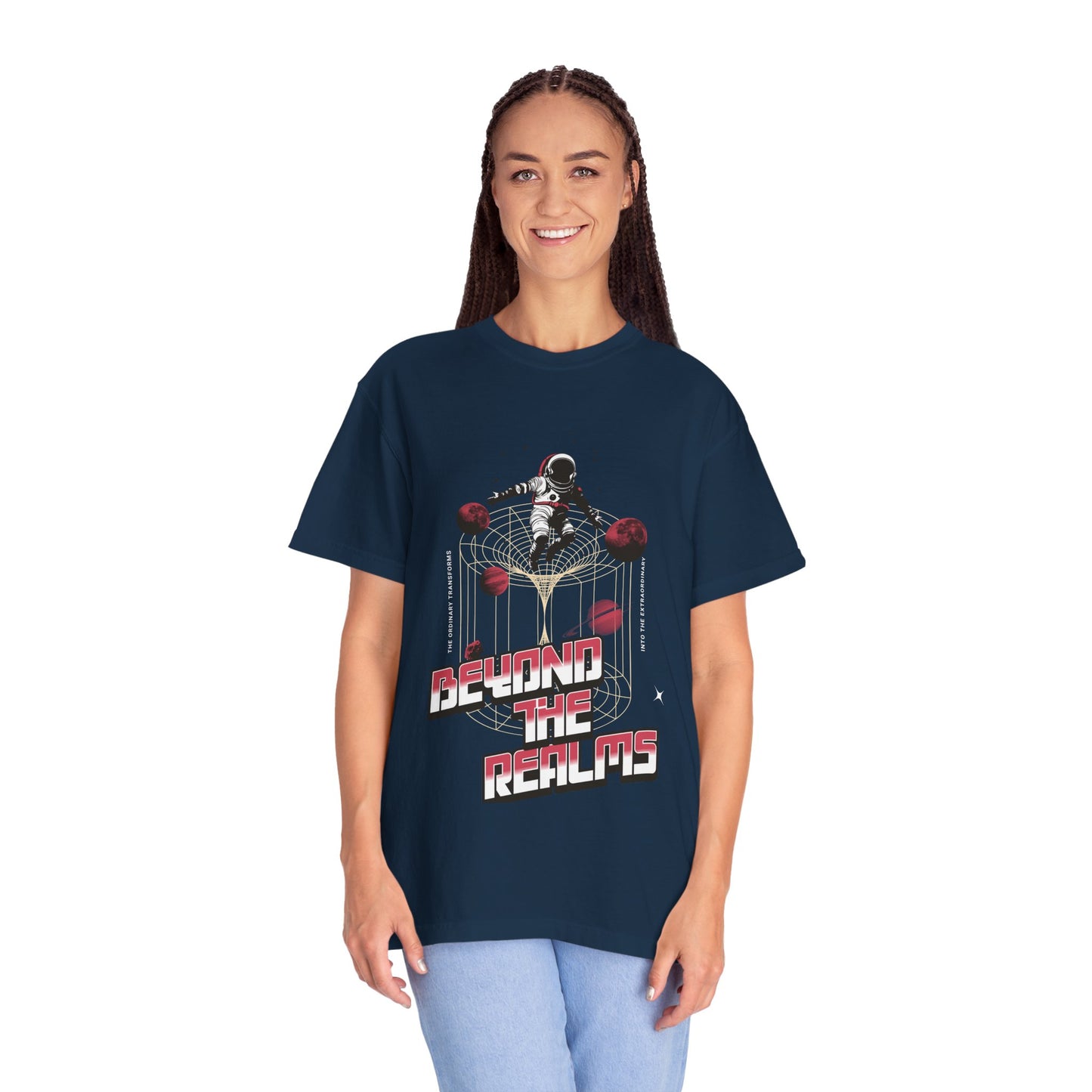 Beyond the Realms T-Shirt – Fantasy Adventure Graphic Tee for Dreamers & Explorers