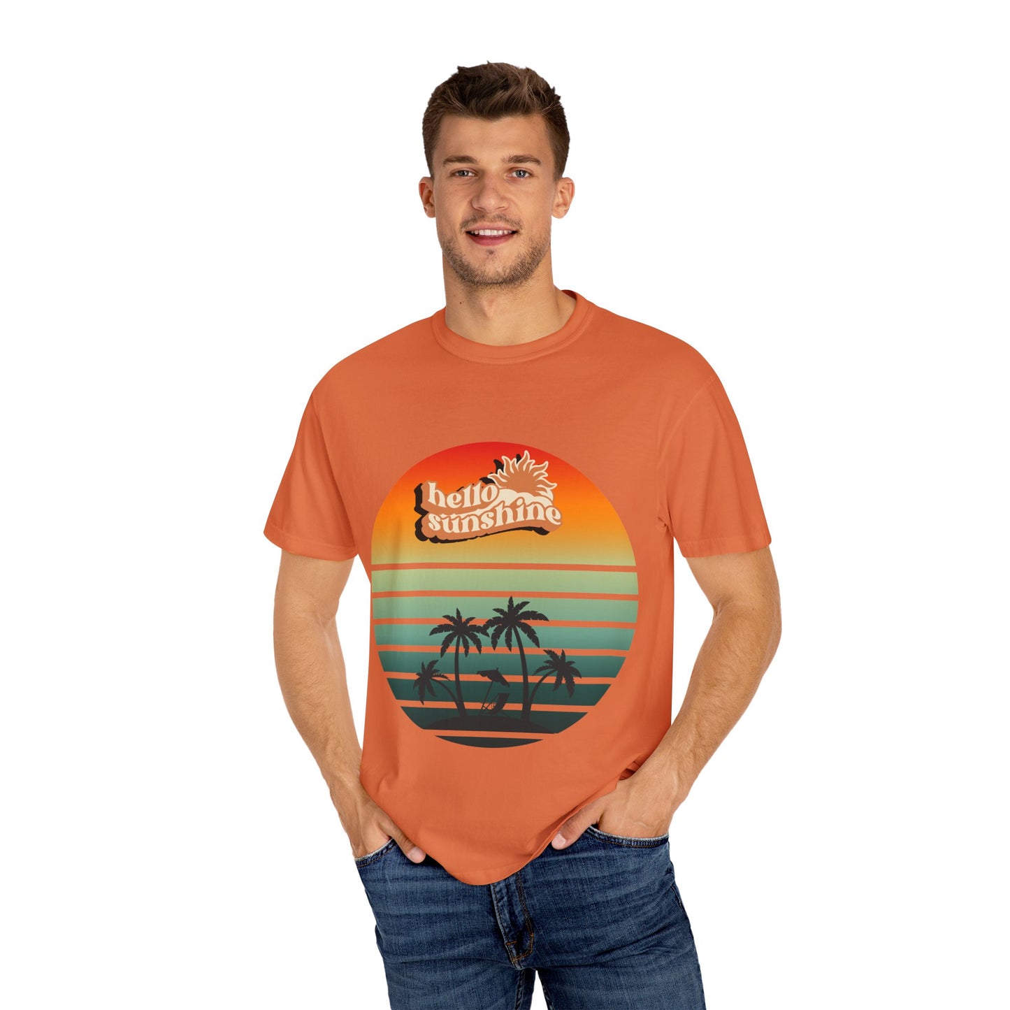 Hello Sunshine T-Shirt | Summer Vibes Graphic Tee