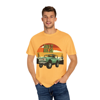 Take It All In Vintage T-Shirt | Adventure Lovers Graphic Tee