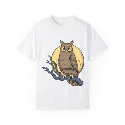 Moonlit Owl T-Shirt | Nature-Inspired Tee for Casual Outings