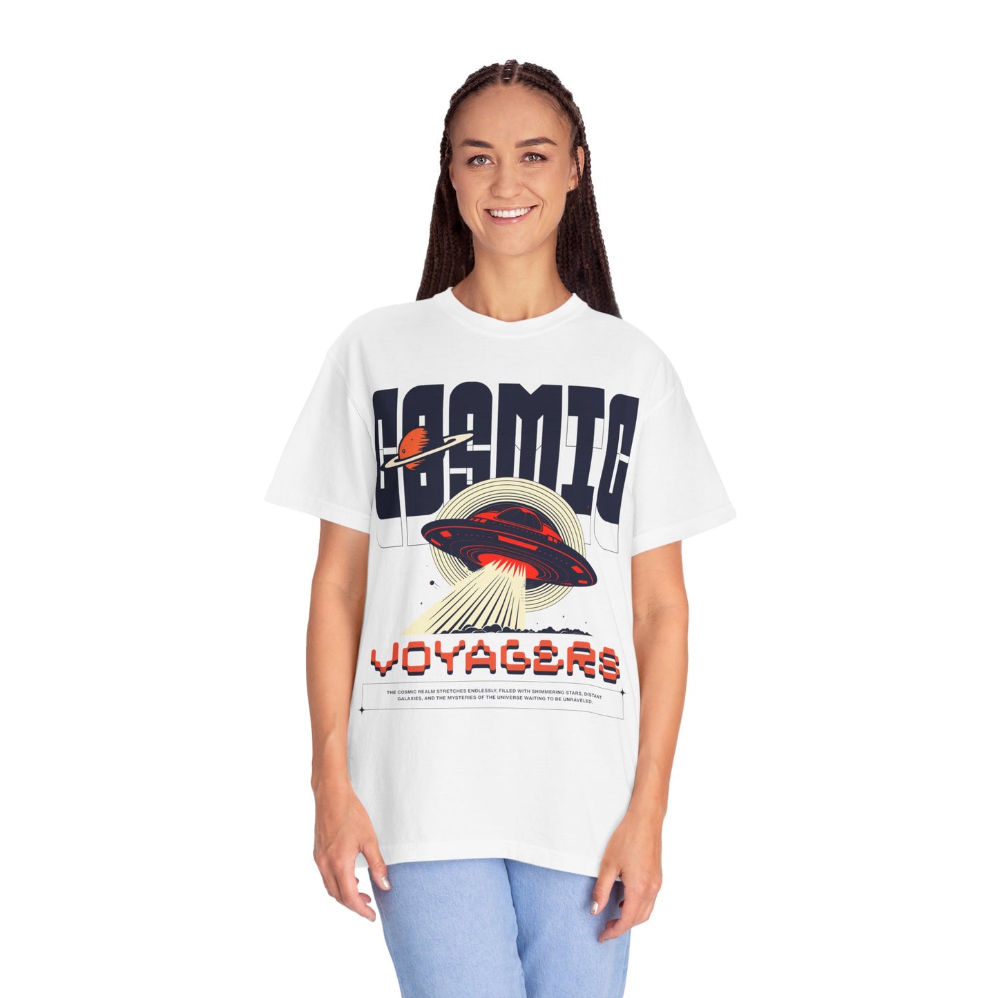 Cosmic Voyagers T-Shirt – Space Adventure Graphic Tee for Sci-Fi & Galaxy Lovers