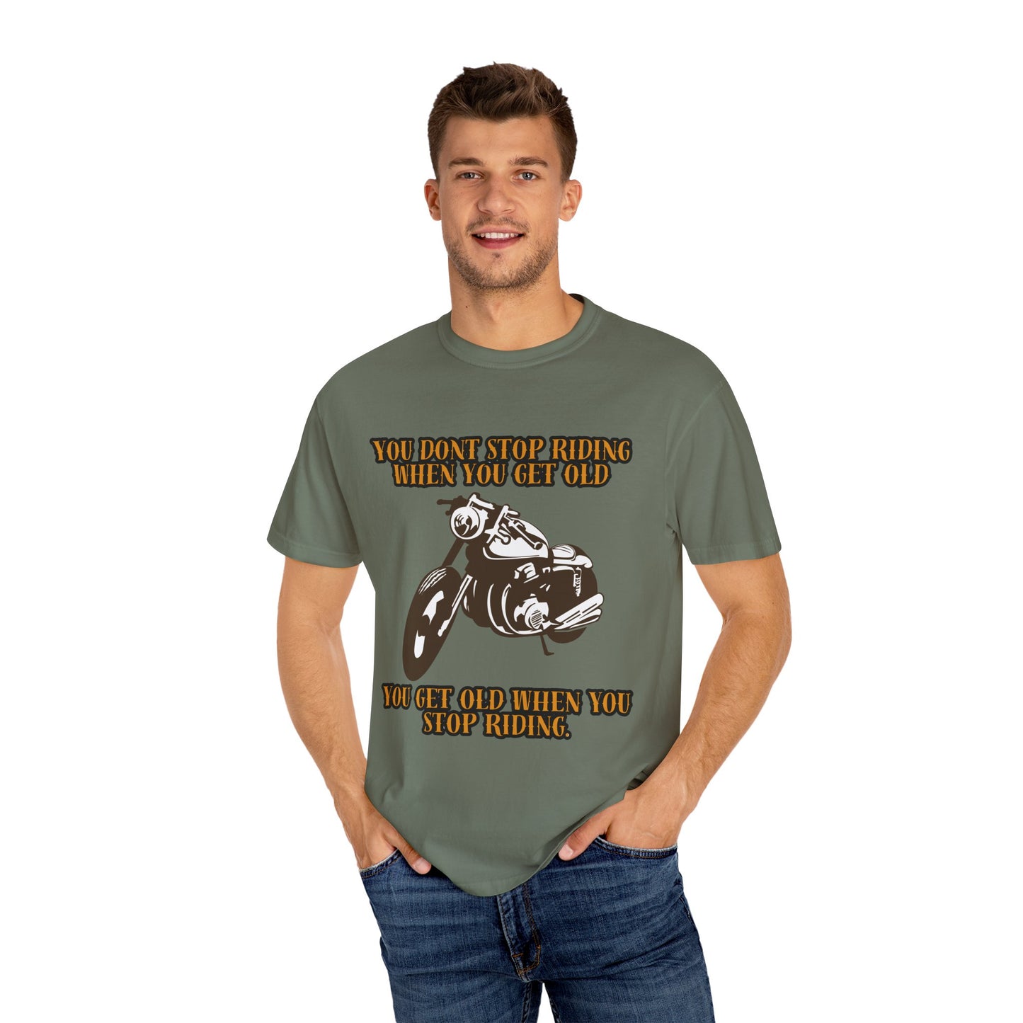 Vintage Motorcycle Quote Unisex T-Shirt for Riders