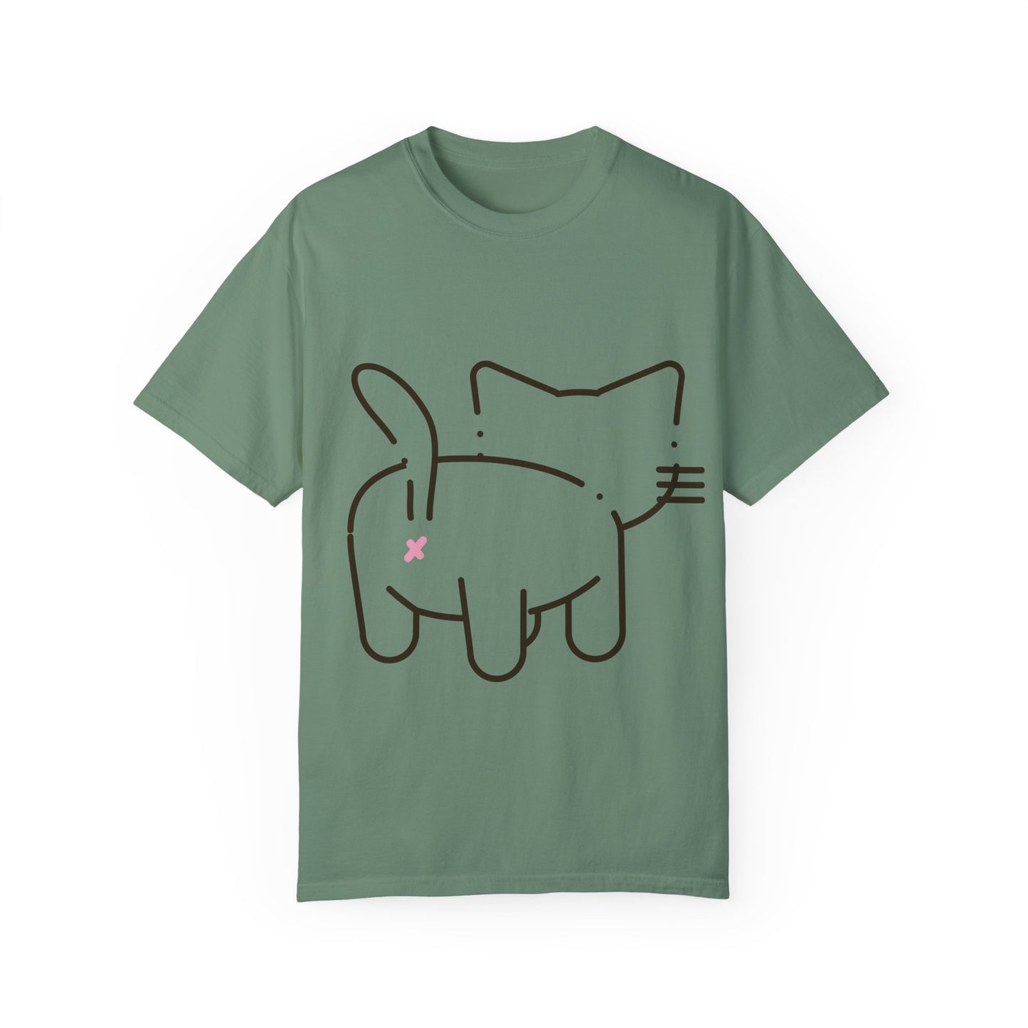 Funny Cat Outline T-Shirt | Cute Tee for Cat Lovers