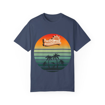 Hello Sunshine T-Shirt | Summer Vibes Graphic Tee