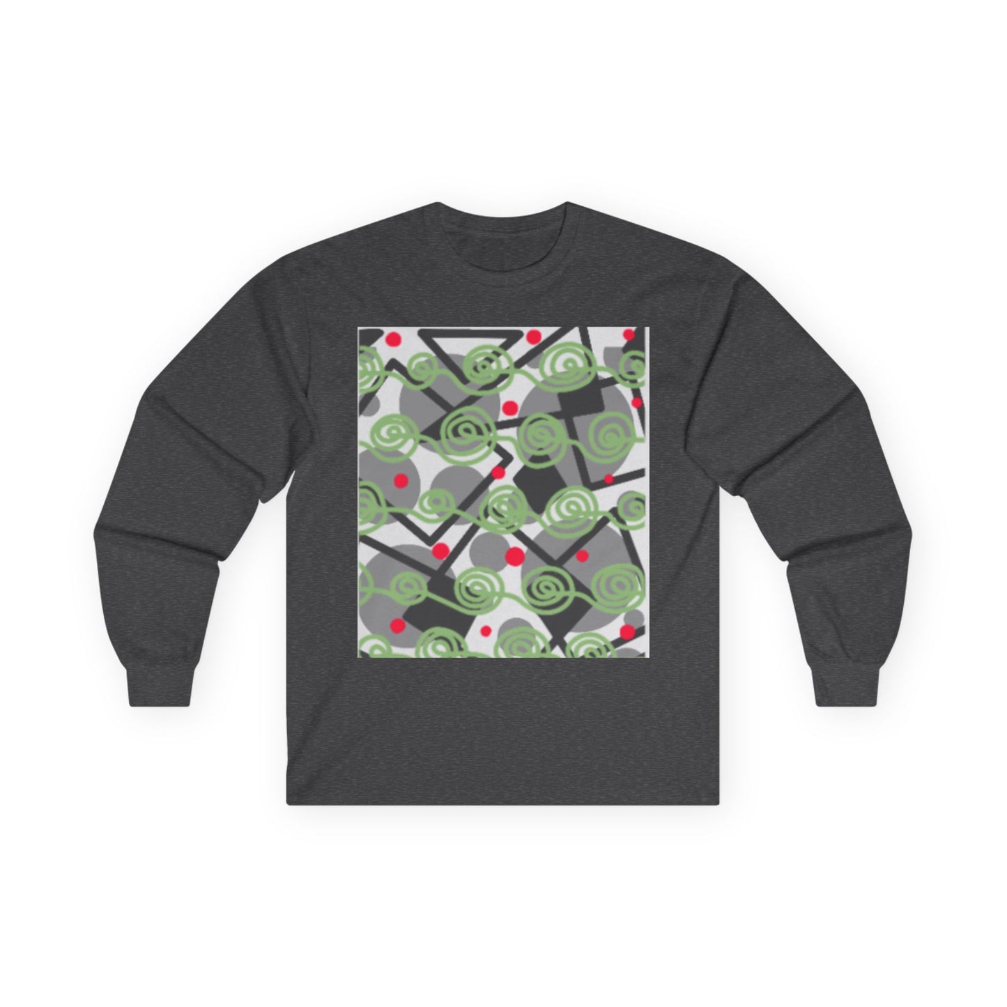 Fun Swirly Pattern Unisex Long Sleeve Tee