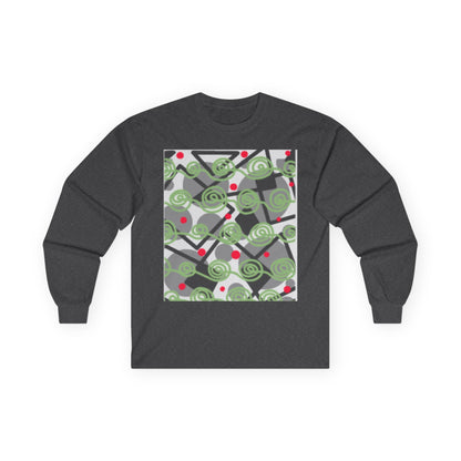 Fun Swirly Pattern Unisex Long Sleeve Tee