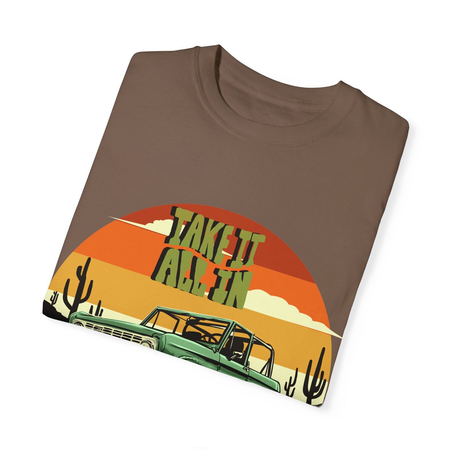 Take It All In Vintage T-Shirt | Adventure Lovers Graphic Tee