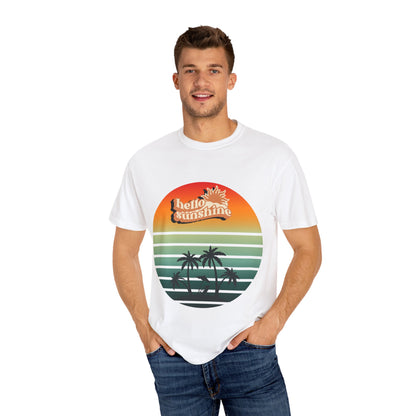 Hello Sunshine T-Shirt | Summer Vibes Graphic Tee