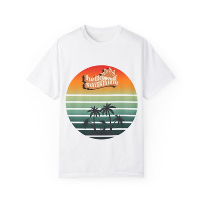 Hello Sunshine T-Shirt | Summer Vibes Graphic Tee