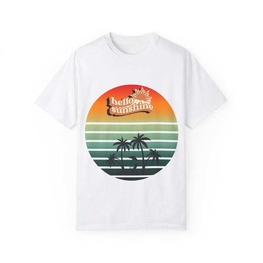 Hello Sunshine T-Shirt | Summer Vibes Graphic Tee