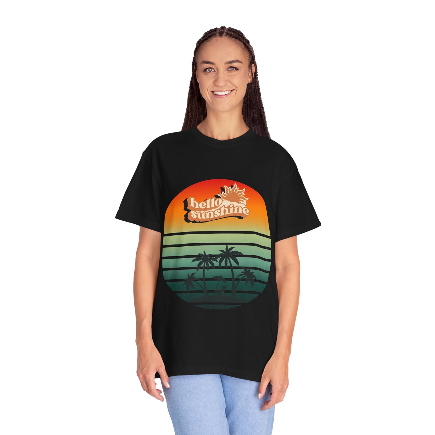 Hello Sunshine T-Shirt | Summer Vibes Graphic Tee