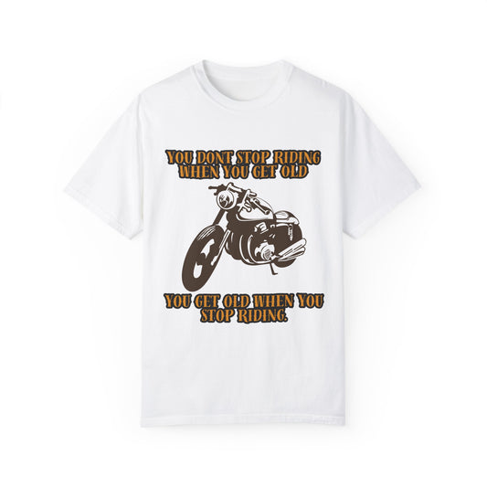 Vintage Motorcycle Quote Unisex T-Shirt for Riders