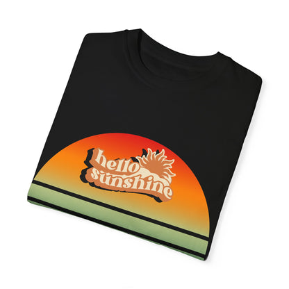 Hello Sunshine T-Shirt | Summer Vibes Graphic Tee