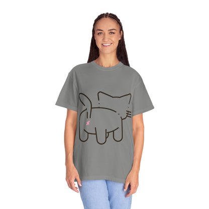 Funny Cat Outline T-Shirt | Cute Tee for Cat Lovers