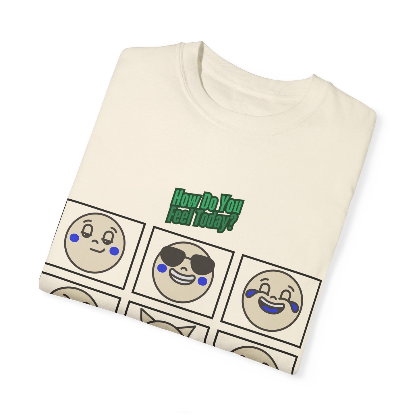 How Do You Feel Today Emoji T-Shirt | Fun & Playful Design