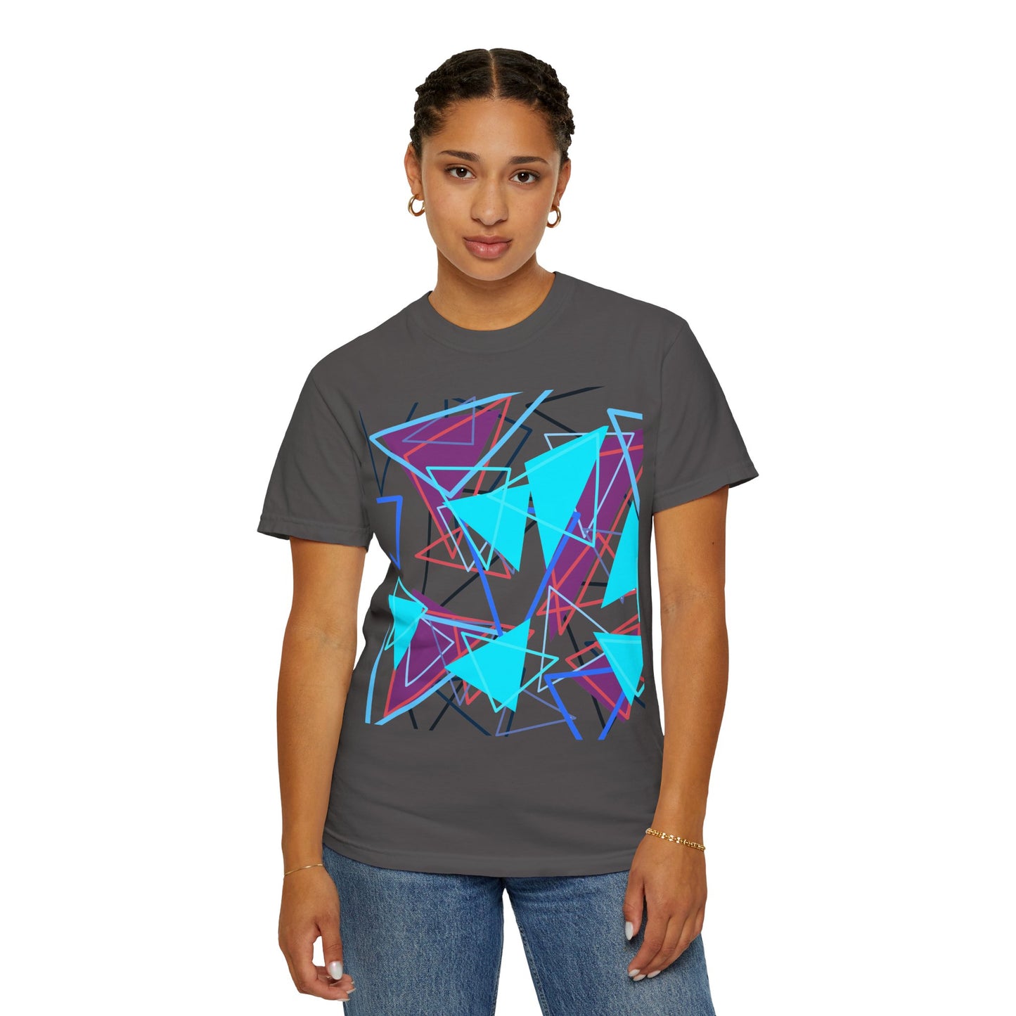 80s Retro Pattern T-Shirt | Vintage-Inspired Graphic Tee