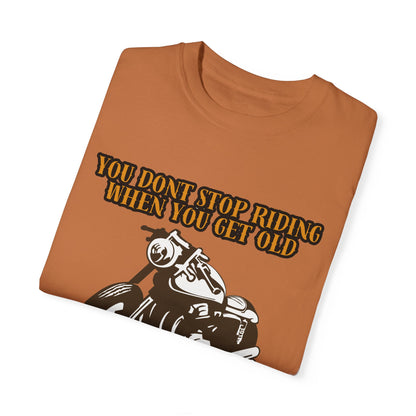 Vintage Motorcycle Quote Unisex T-Shirt for Riders