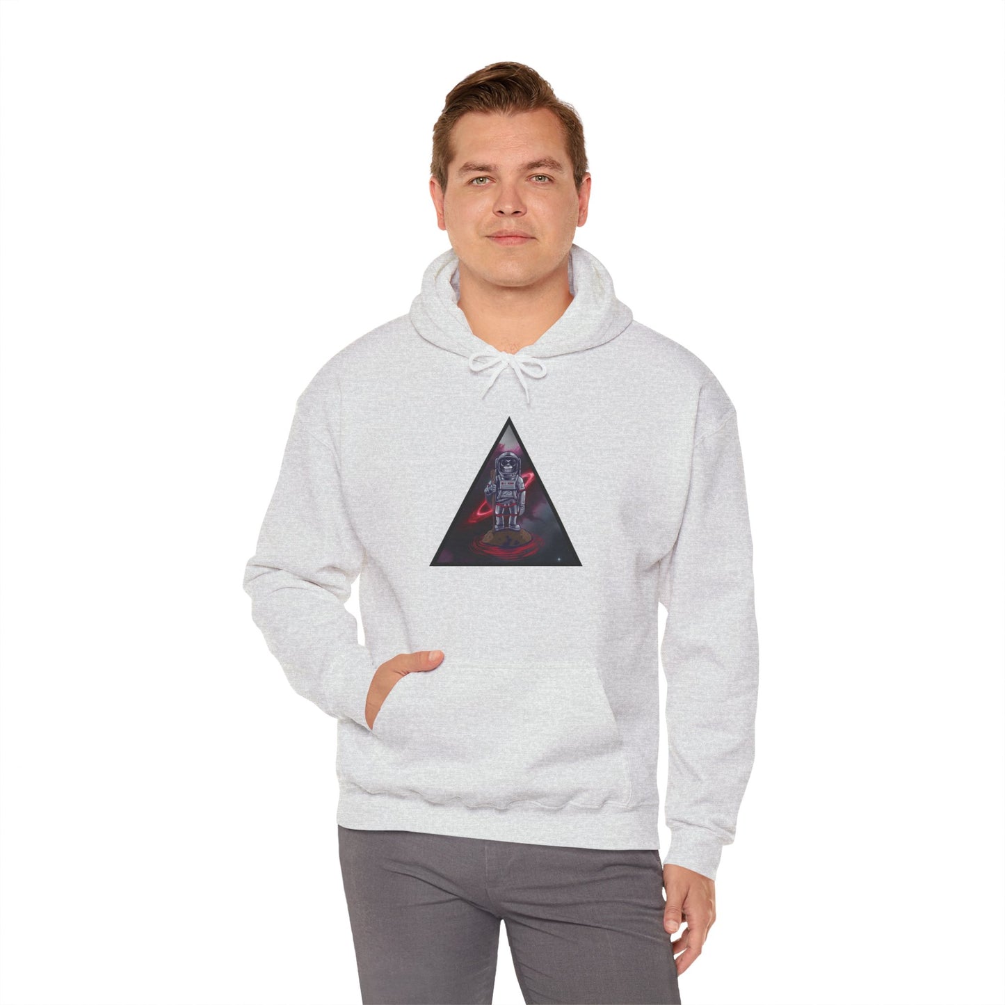 Galactic Nomad Hoodie Hooded Sweatshirt - Space Monkey Graphic Design