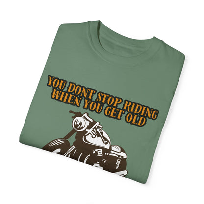 Vintage Motorcycle Quote Unisex T-Shirt for Riders