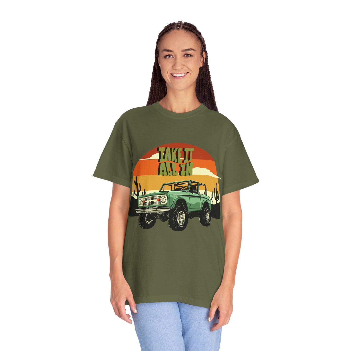 Take It All In Vintage T-Shirt | Adventure Lovers Graphic Tee