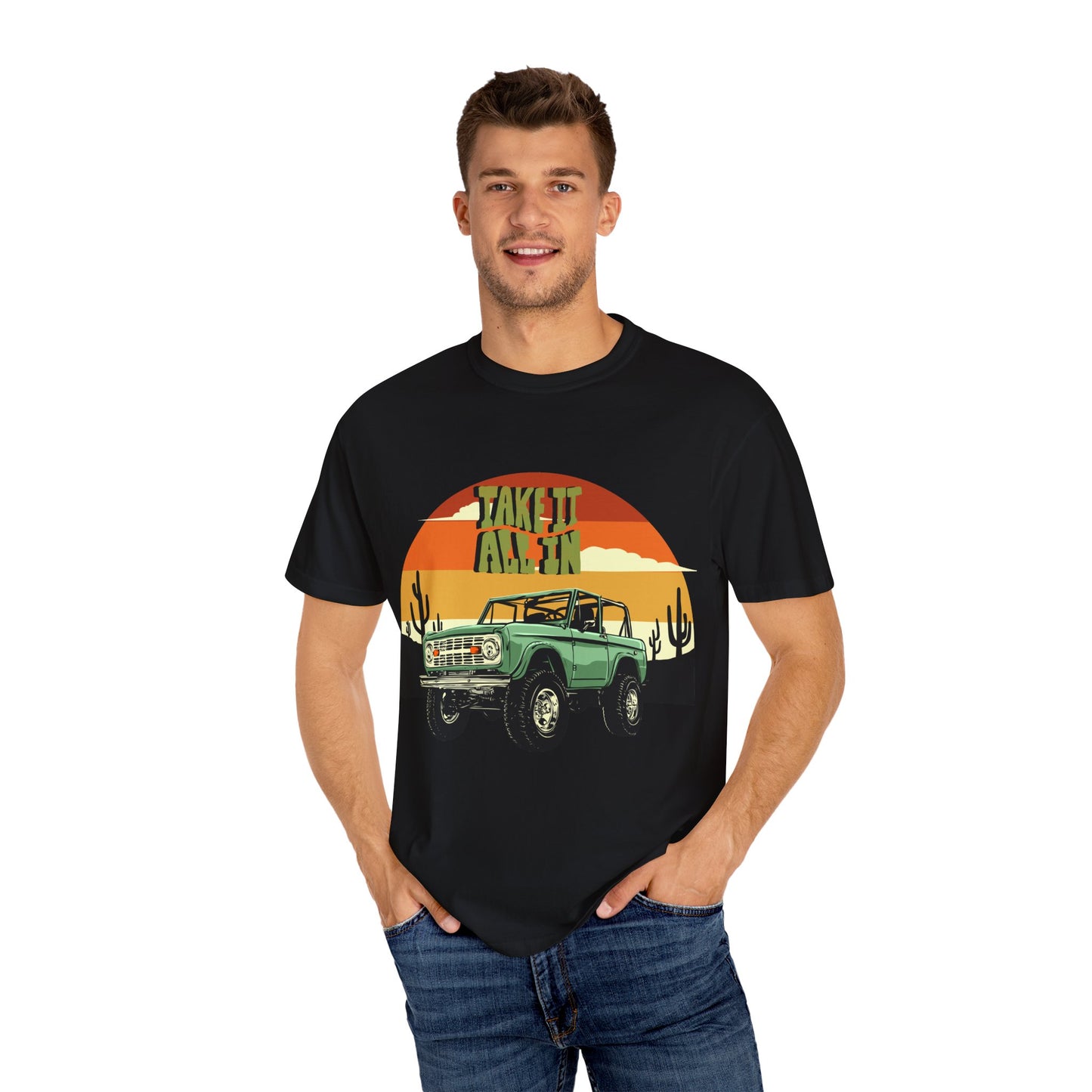 Take It All In Vintage T-Shirt | Adventure Lovers Graphic Tee