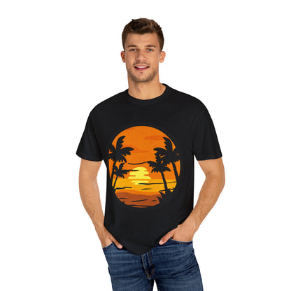 Sunset Vibes T-Shirt | Retro Aesthetic Summer Tee