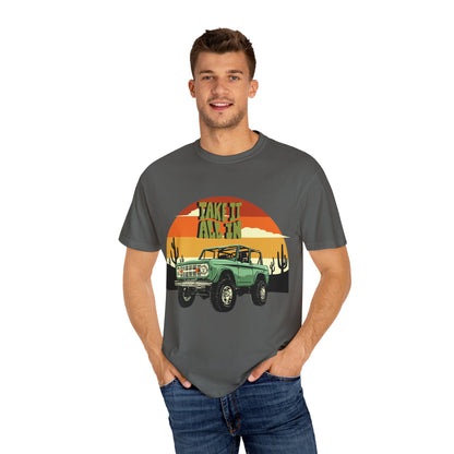 Take It All In Vintage T-Shirt | Adventure Lovers Graphic Tee