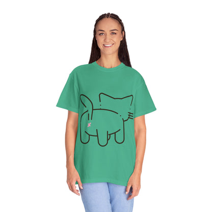 Funny Cat Outline T-Shirt | Cute Tee for Cat Lovers