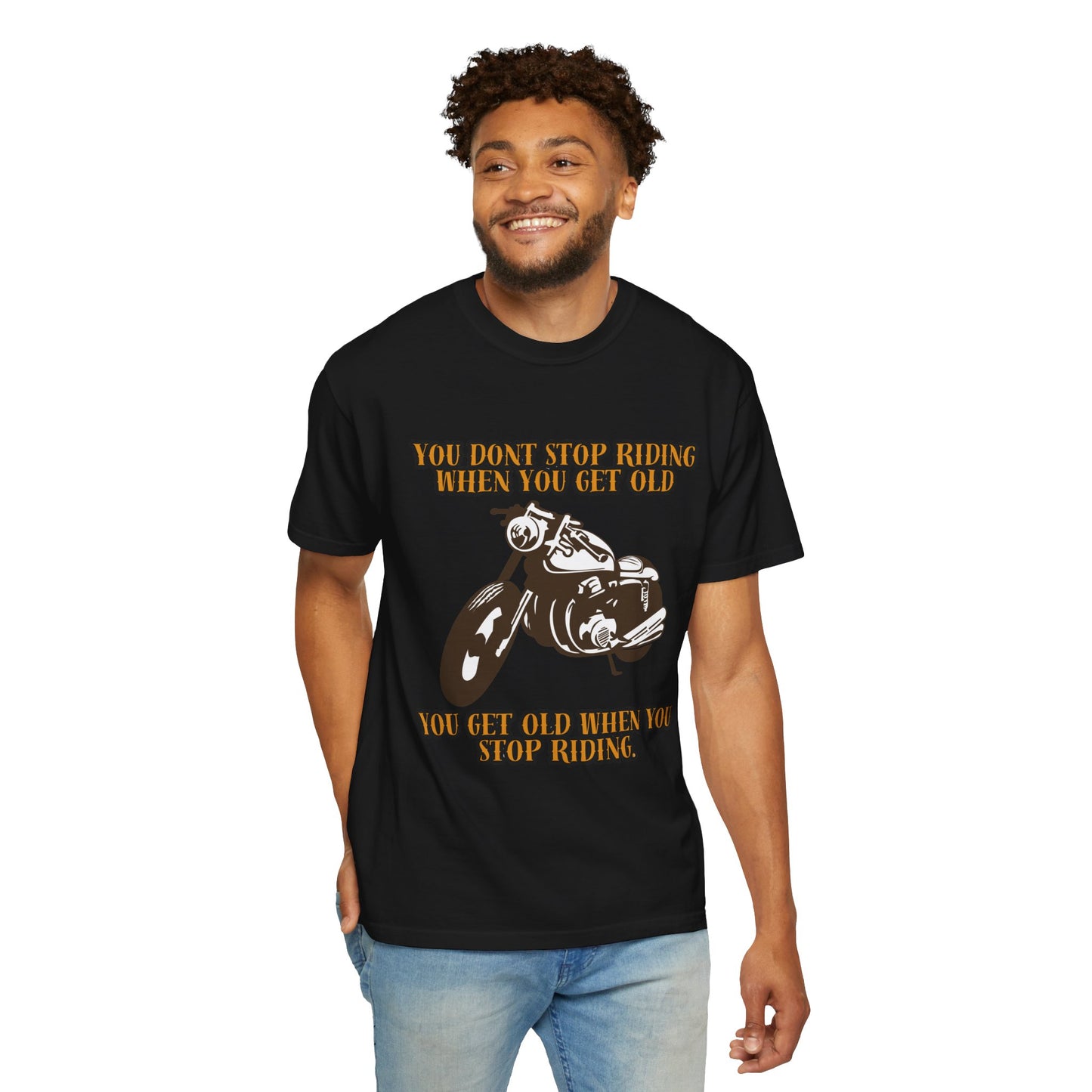 Vintage Motorcycle Quote Unisex T-Shirt for Riders