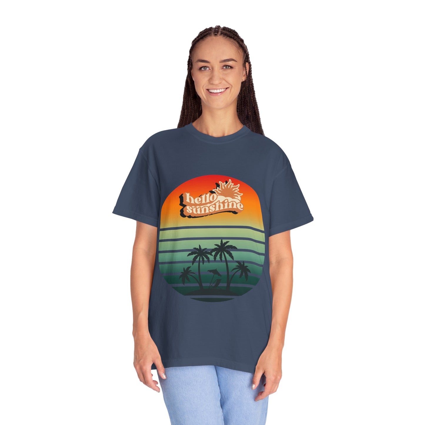 Hello Sunshine T-Shirt | Summer Vibes Graphic Tee