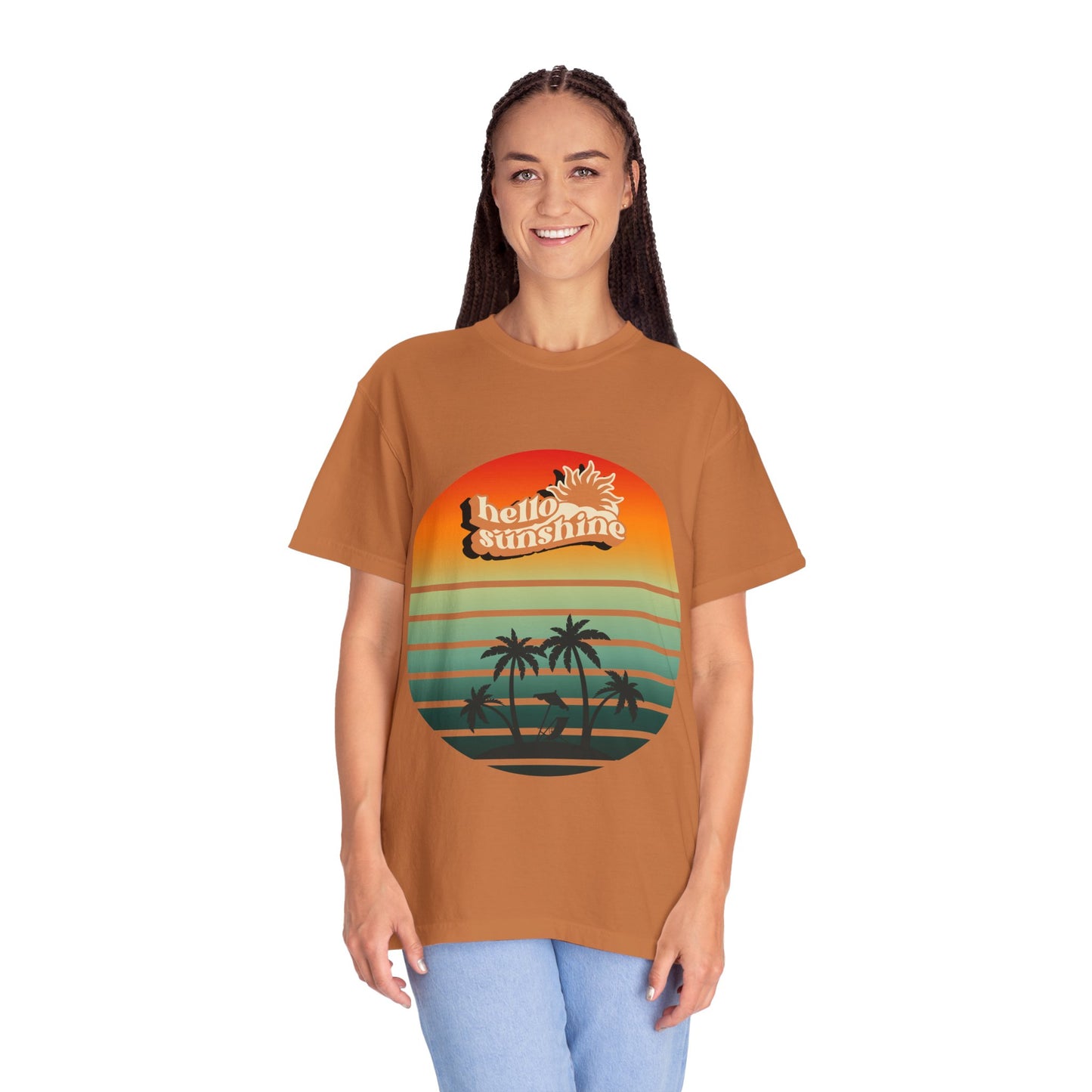 Hello Sunshine T-Shirt | Summer Vibes Graphic Tee