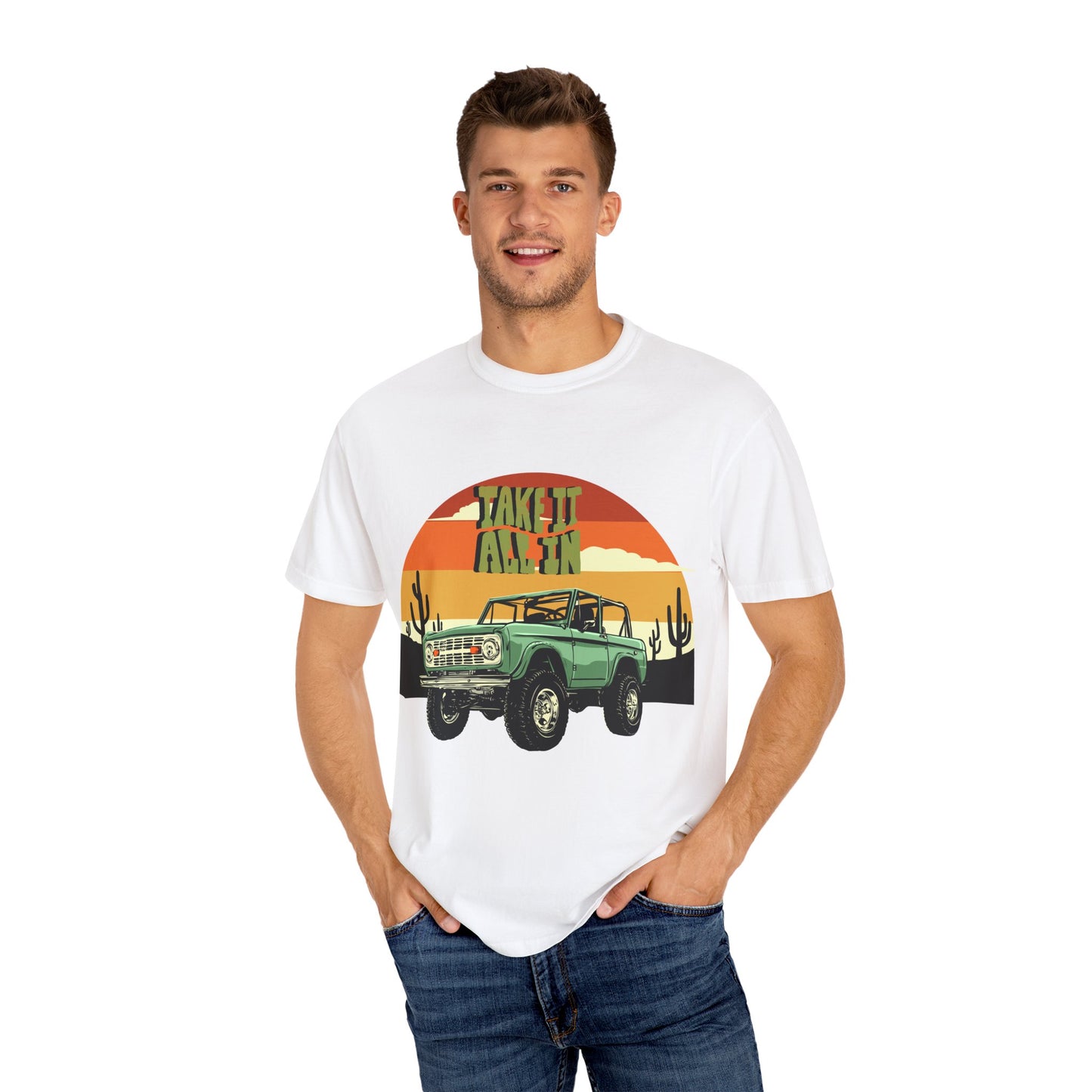 Take It All In Vintage T-Shirt | Adventure Lovers Graphic Tee