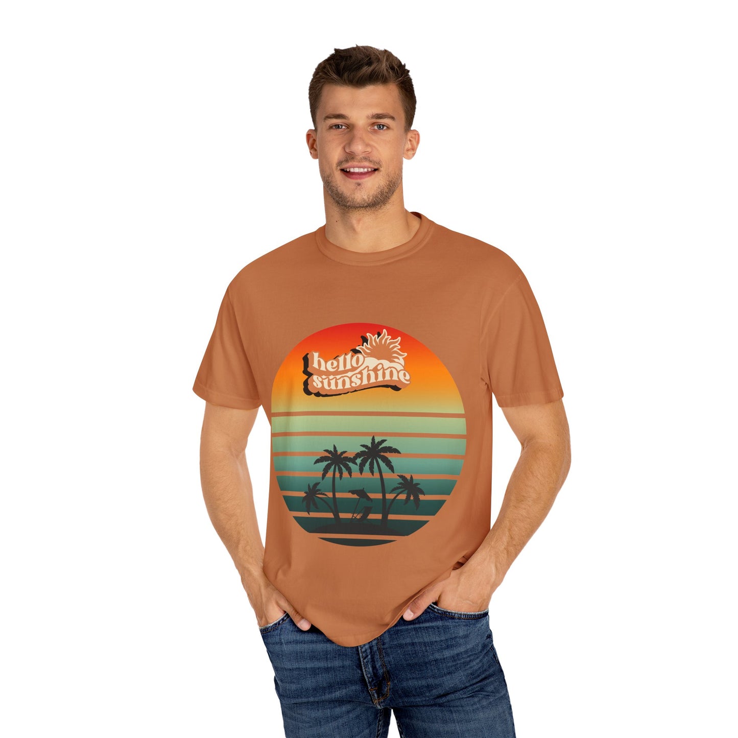 Hello Sunshine T-Shirt | Summer Vibes Graphic Tee