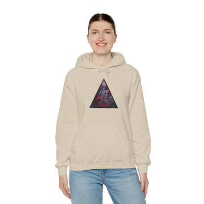 Galactic Nomad Hoodie Hooded Sweatshirt - Space Monkey Graphic Design