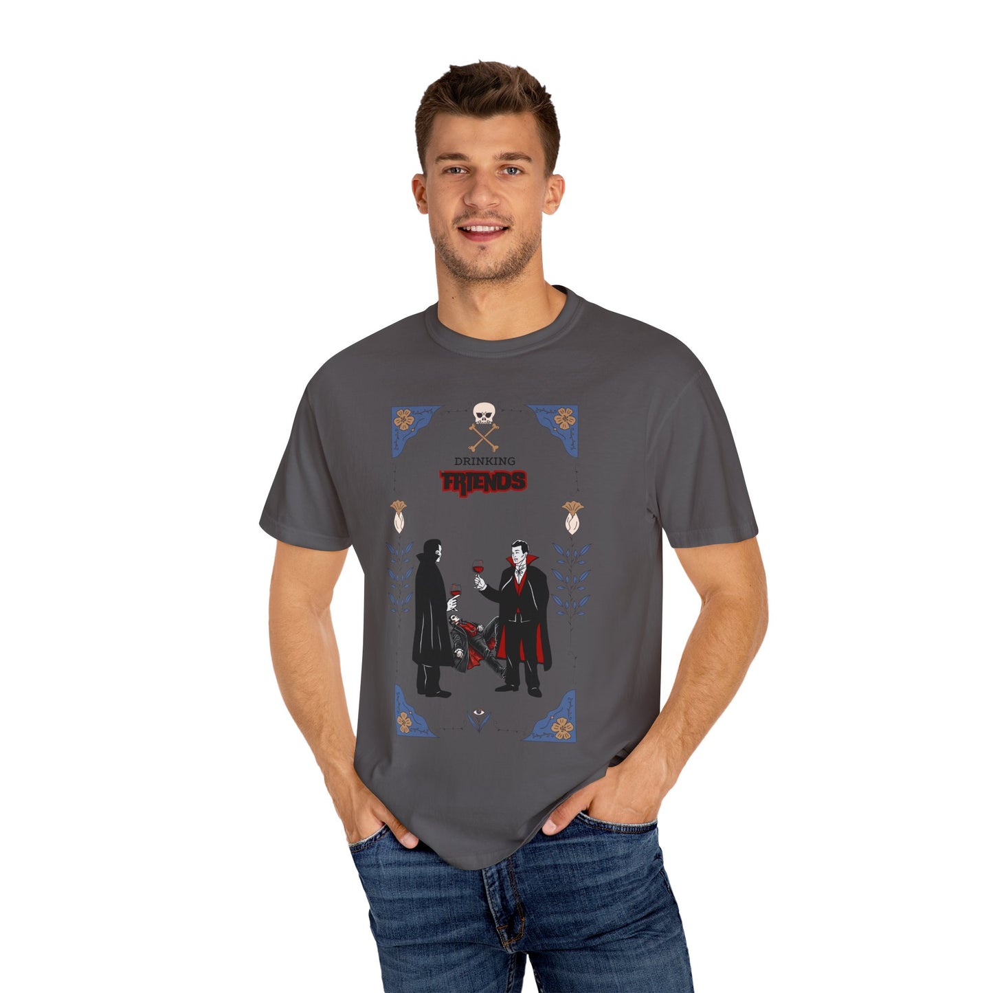 Drinking Friends T-Shirt | Fun Party Graphic Tee