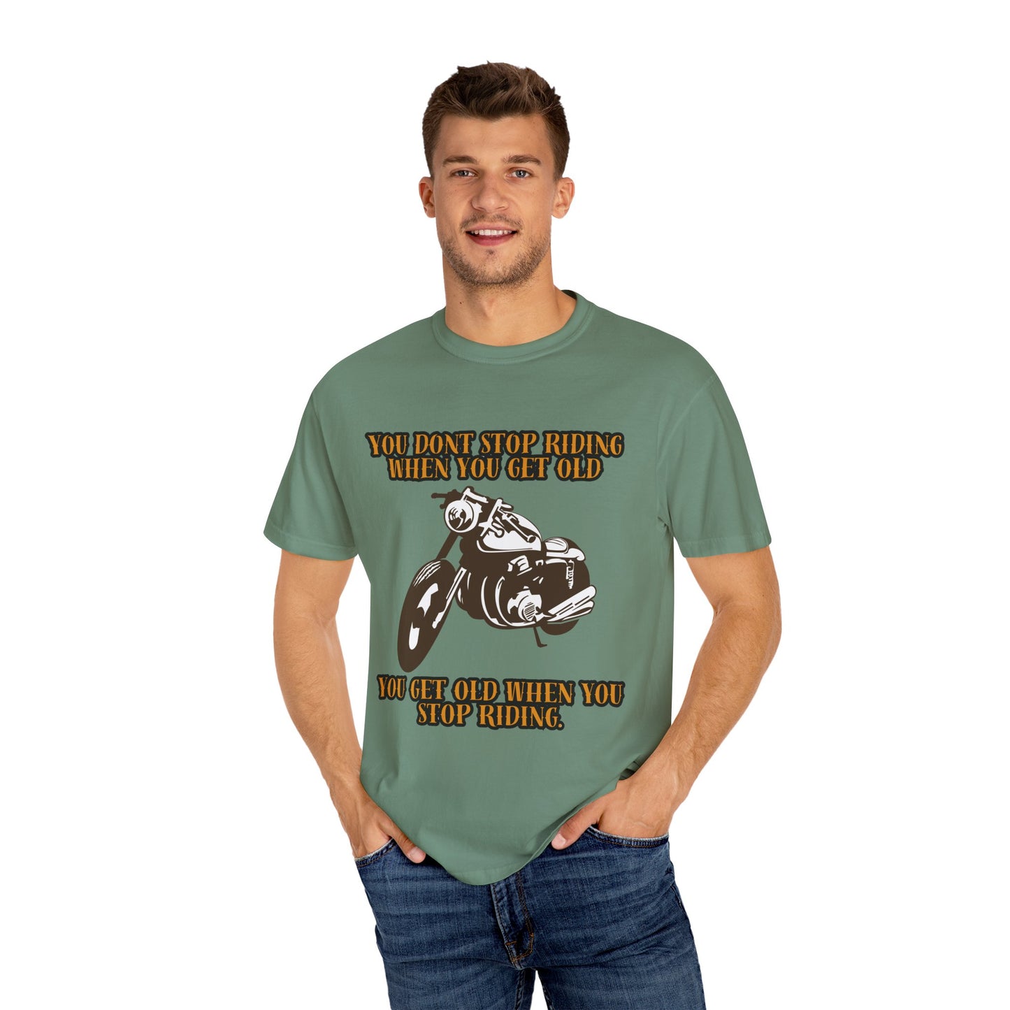 Vintage Motorcycle Quote Unisex T-Shirt for Riders