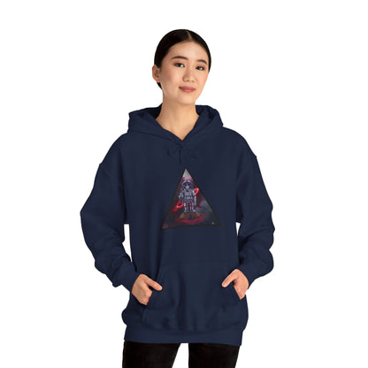 Galactic Nomad Hoodie Hooded Sweatshirt - Space Monkey Graphic Design