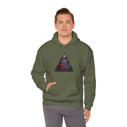 Galactic Nomad Hoodie Hooded Sweatshirt - Space Monkey Graphic Design