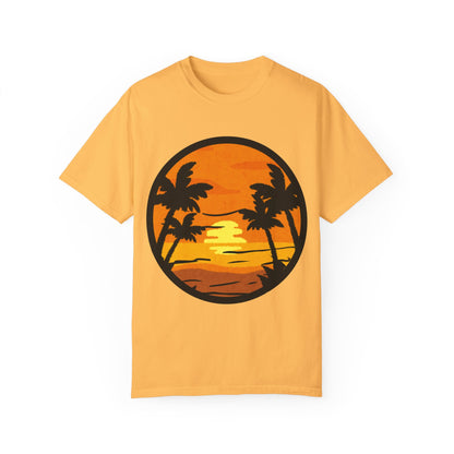 Sunset Vibes T-Shirt | Retro Aesthetic Summer Tee