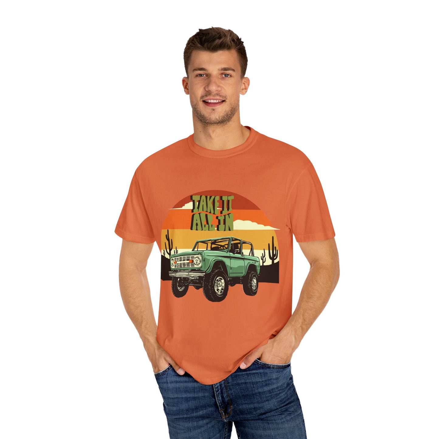 Take It All In Vintage T-Shirt | Adventure Lovers Graphic Tee