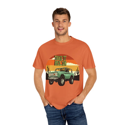 Take It All In Vintage T-Shirt | Adventure Lovers Graphic Tee