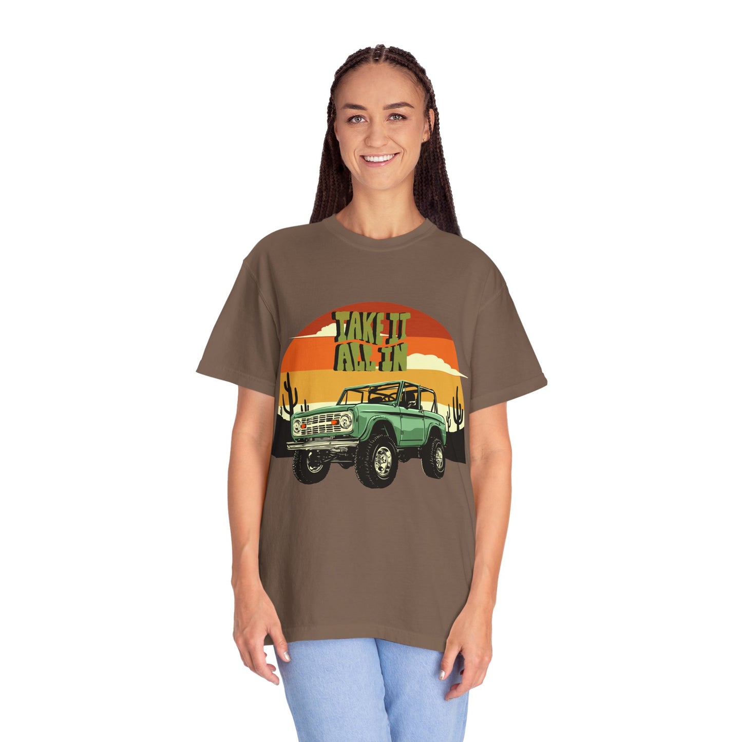 Take It All In Vintage T-Shirt | Adventure Lovers Graphic Tee