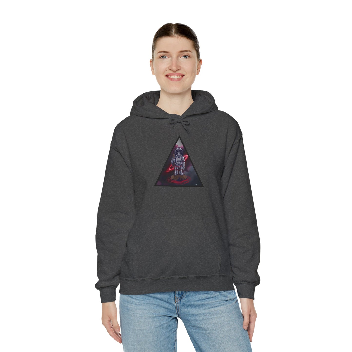 Galactic Nomad Hoodie Hooded Sweatshirt - Space Monkey Graphic Design