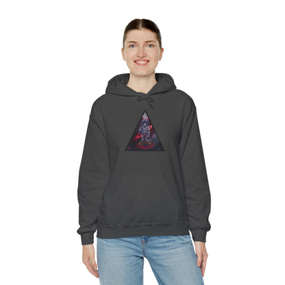 Galactic Nomad Hoodie Hooded Sweatshirt - Space Monkey Graphic Design