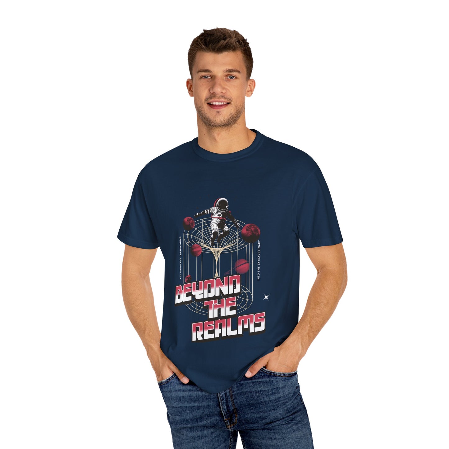 Beyond the Realms T-Shirt – Fantasy Adventure Graphic Tee for Dreamers & Explorers