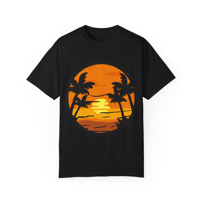 Sunset Vibes T-Shirt | Retro Aesthetic Summer Tee