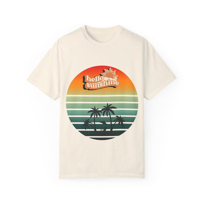 Hello Sunshine T-Shirt | Summer Vibes Graphic Tee