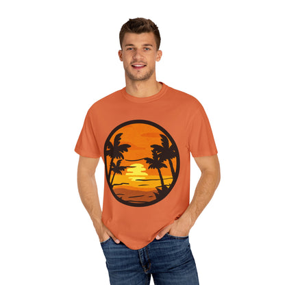 Sunset Vibes T-Shirt | Retro Aesthetic Summer Tee